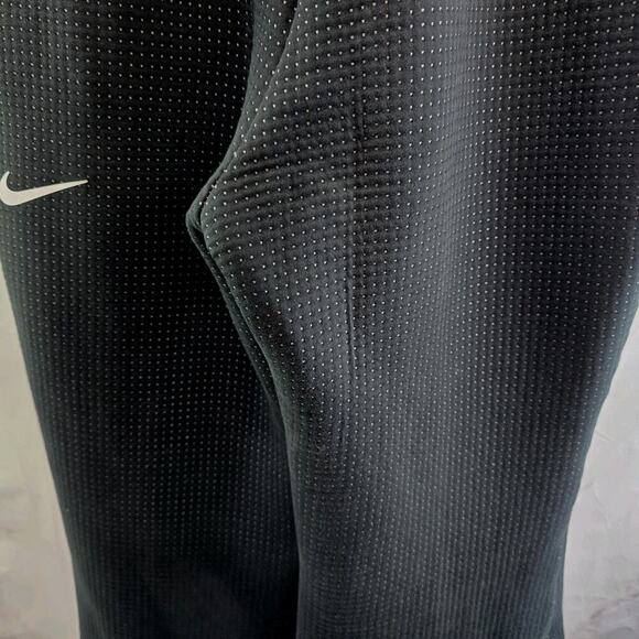 Nike Sweatpants Womens Medium Black Wide Leg Fleece Tech Pack Flare - Picture 7 of 12